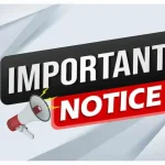 Importantt notice